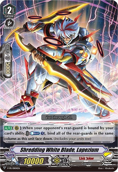 Image for Shredding White Blade, Lapezium (V Promo Cards) (V-PR/0104EN) - Cardfight Vanguard