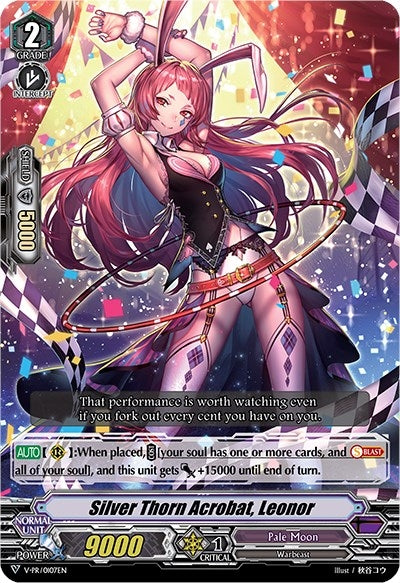 Image for Silver Thorn Acrobat, Leonor (V Promo Cards) (V-PR/0107EN) - Cardfight Vanguard