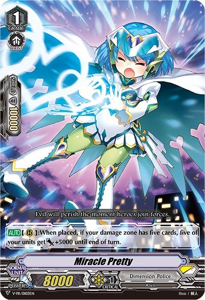 Image for Miracle Pretty (RRR Foil) (V Promo Cards) (V-PR/0103EN) - Cardfight Vanguard