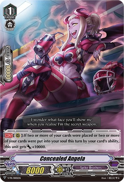 Image for Concealed Angela (RRR Foil) (V Promo Cards) (V-PR/0105EN) - Cardfight Vanguard