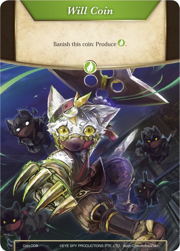 Image for Will Coin - Coin-008 - Hanzo (Alice Origin) (Coin-008) - Force of Will