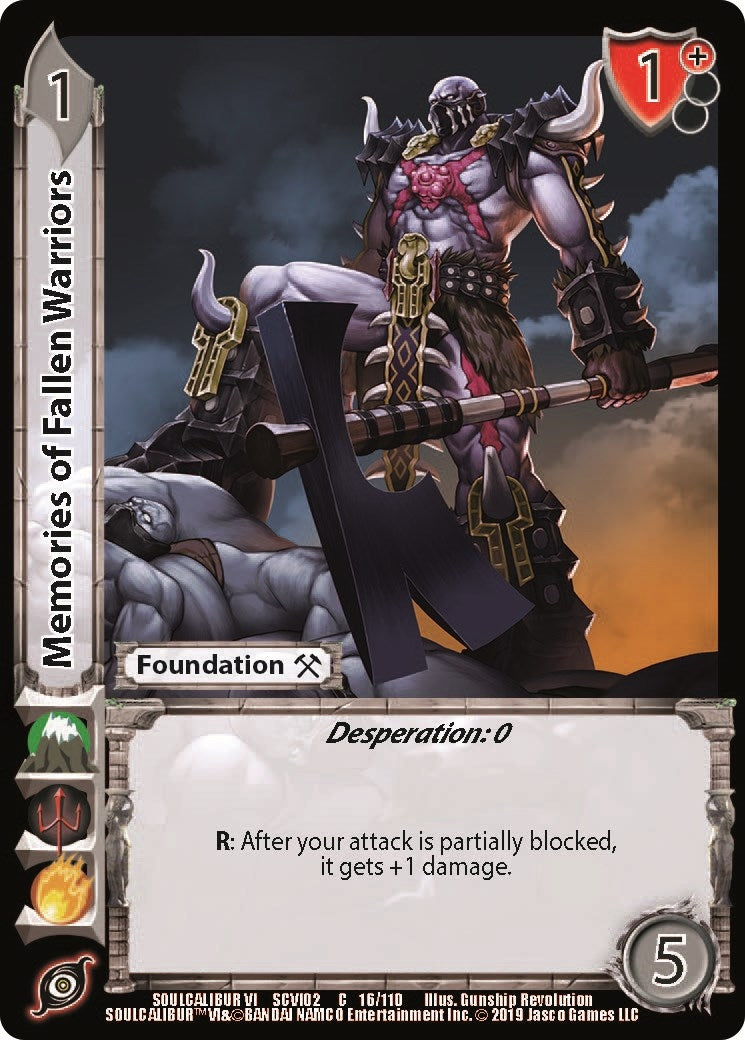 Image for Memories of Fallen Warriors (SoulCalibur VI: Libra of Souls) (16) - UniVersus