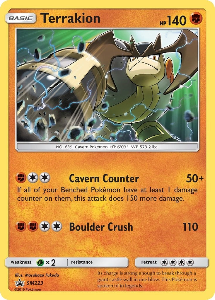 Image for Terrakion - SM223 (SM Promos) (SM223) - Pokemon