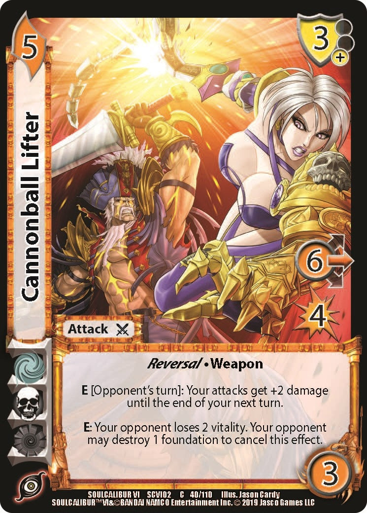 Image for Cannonball Lifter (SoulCalibur VI: Libra of Souls) (40) - UniVersus