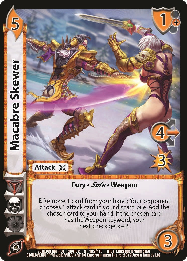 Image for Macabre Skewer (SoulCalibur VI: Libra of Souls) (105) - UniVersus
