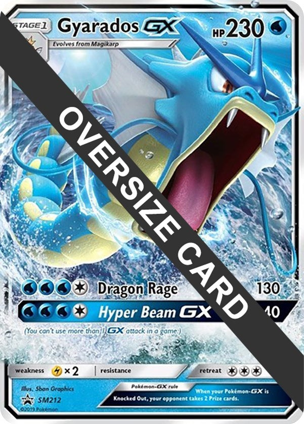 Image for Gyarados GX - SM212 (SM Black Star Promo) (Jumbo Cards) (SM212) - Pokemon