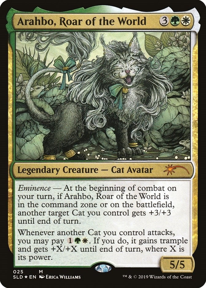 Image for Arahbo, Roar of the World (Secret Lair Drop Series) (25) - Magic: The Gathering