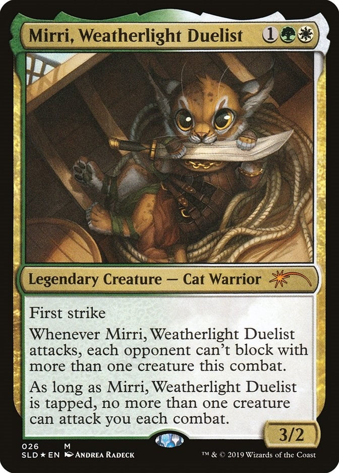 Image for Mirri, Weatherlight Duelist (Secret Lair Drop Series) (26) - Magic: The Gathering