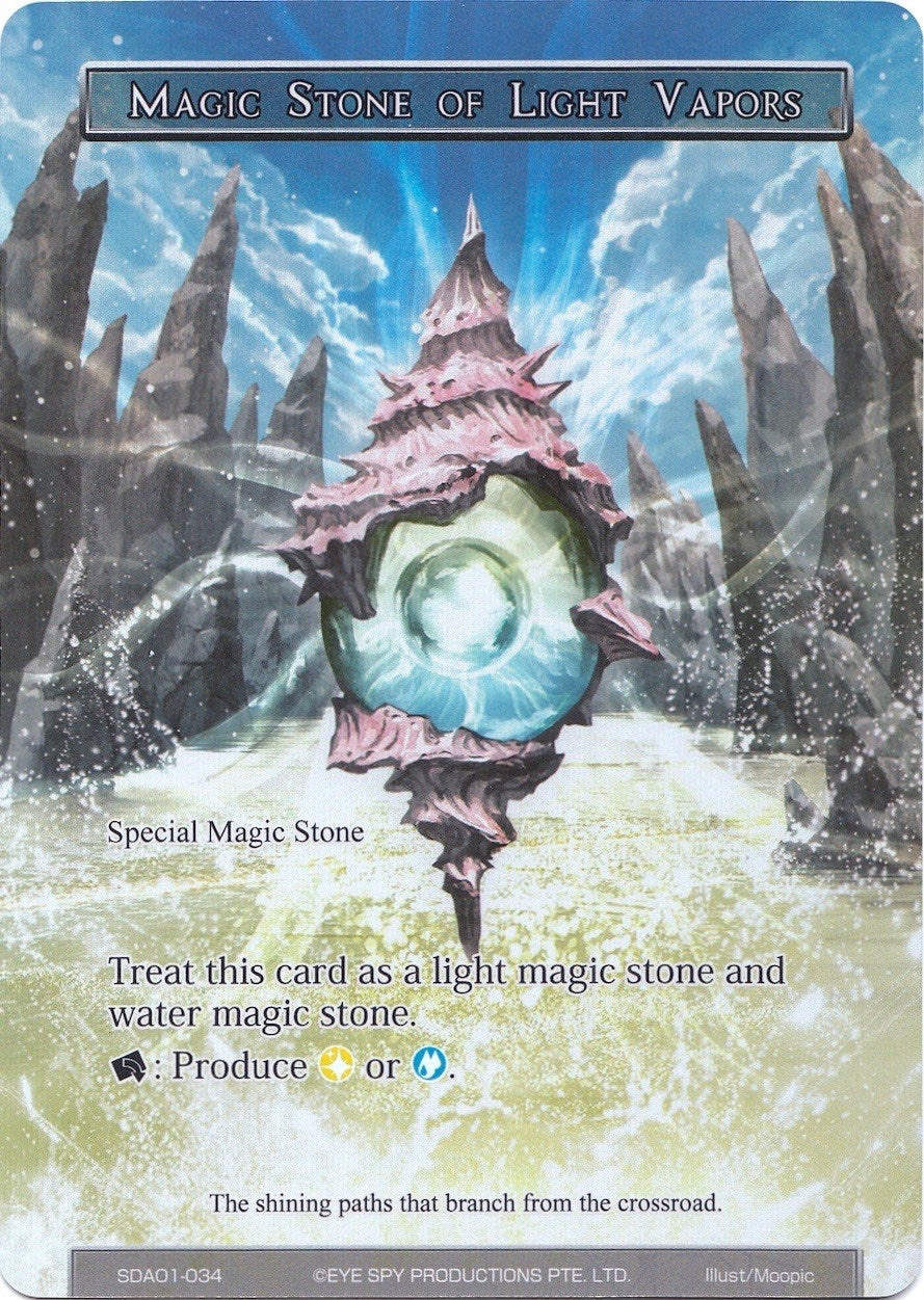 Image for Magic Stone of Light Vapors (Full Art) (Alice Origin Starter Deck) (SDAO1-034) - Force of Will