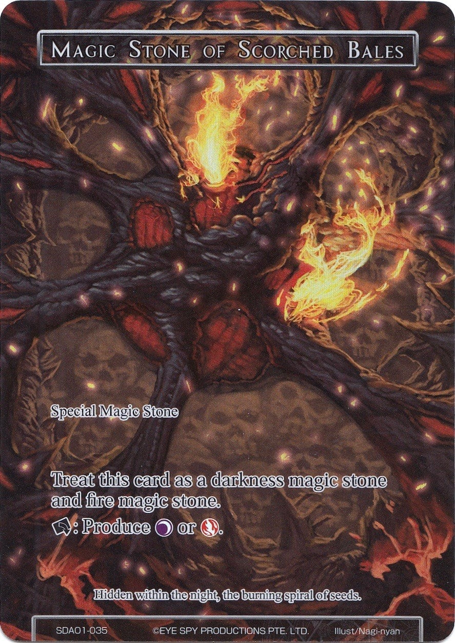 Image for Magic Stone of Scorched Bales (Full Art) (Alice Origin Starter Deck) (SDAO1-035) - Force of Will