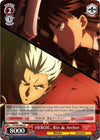 Image for HEROIC, Rin & Archer (Fate/stay night [Heaven’s Feel]) (FS/S64-E063 R) - Weiss Schwarz