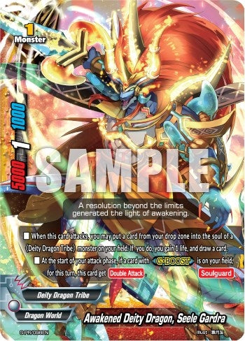 Image for Awakened Deity Dragon, Seele Gardra (S-Promo Cards) (S-PR/098EN) - Future Card BuddyFight