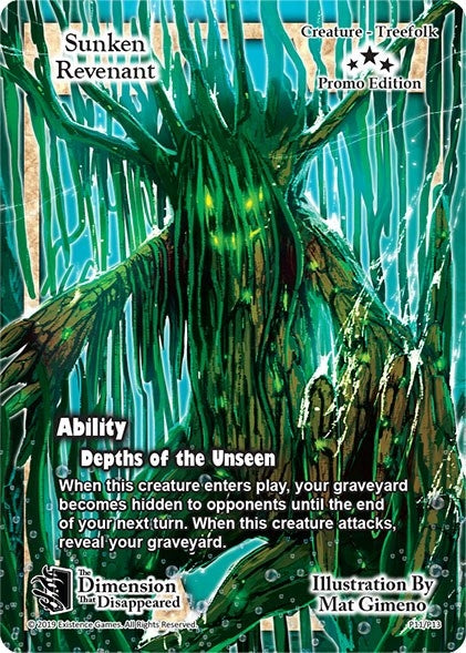 Image for Sunken Revenant (Promo Edition) (Exodus Promo Cards) (P11/P13) - Exodus TCG