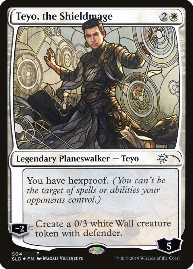Image for Teyo, the Shieldmage (Stained Glass) (Secret Lair Drop Series) (504) - Magic: The Gathering