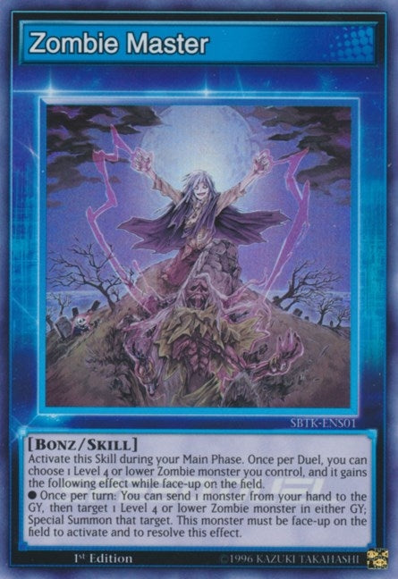 Image for Zombie Master (Skill Card) (Speed Duel: Trials of the Kingdom) (SBTK-ENS01) - YuGiOh
