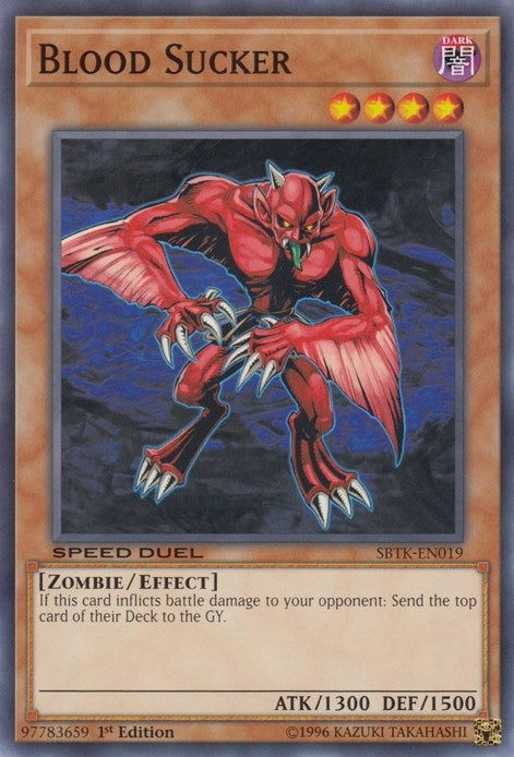 Image for Blood Sucker (Speed Duel: Trials of the Kingdom) (SBTK-EN019) - YuGiOh