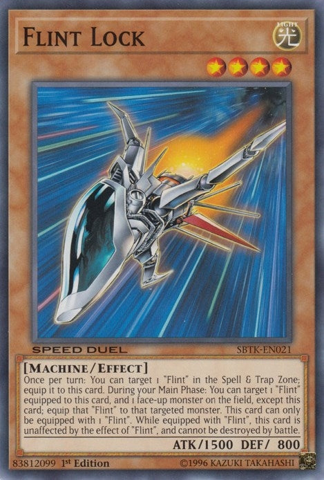 Image for Flint Lock (Speed Duel: Trials of the Kingdom) (SBTK-EN021) - YuGiOh
