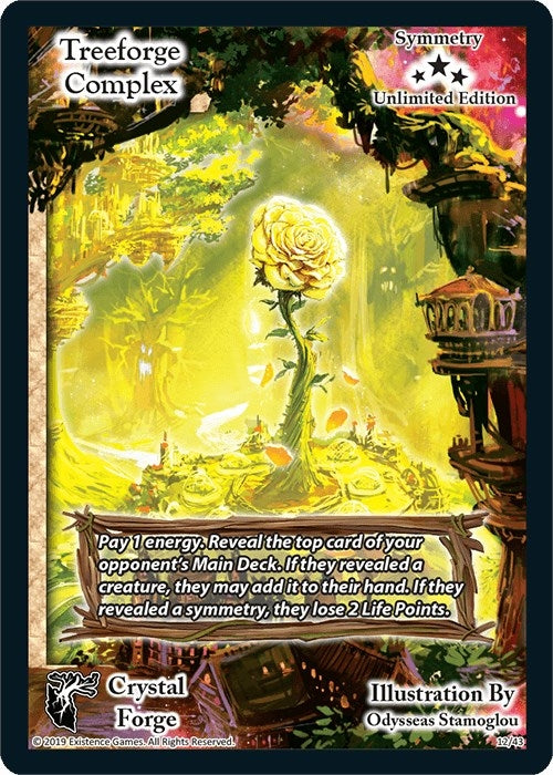 Image for Treeforge Complex (Unlimited Edition) (Crystal Forge) (12) - Exodus TCG