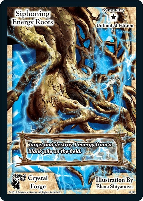Image for Siphoning Energy Roots (Unlimited Edition) (Crystal Forge) (19) - Exodus TCG