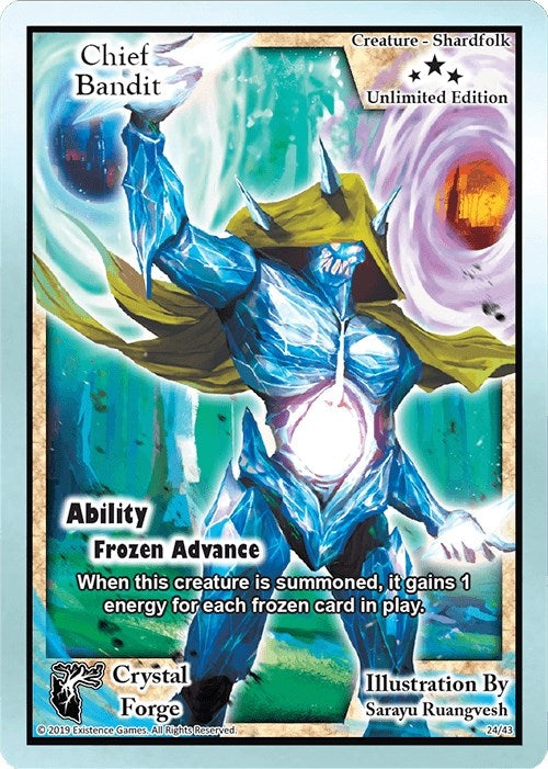 Image for Chief Bandit (Unlimited Edition) (Crystal Forge) (24) - Exodus TCG