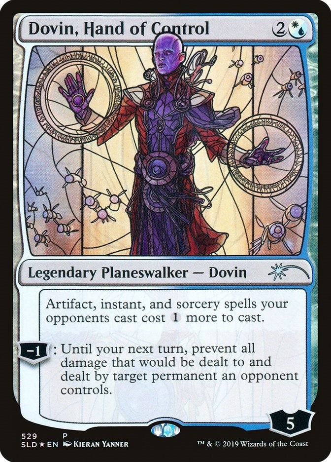 Image for Dovin, Hand of Control (Stained Glass) (Secret Lair Drop Series) (529) - Magic: The Gathering
