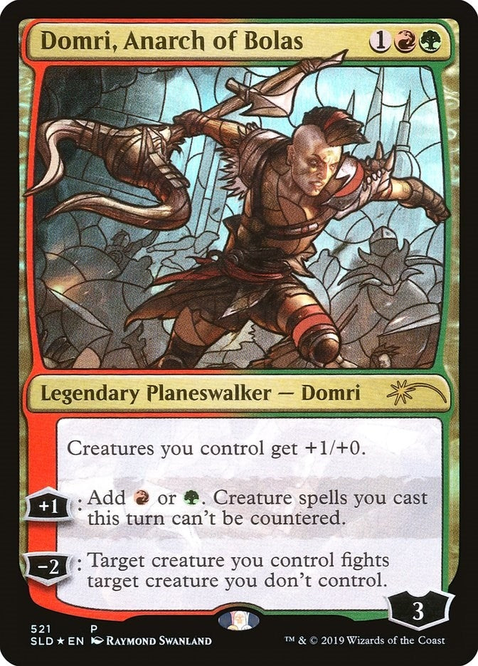 Image for Domri, Anarch of Bolas (Stained Glass) (Secret Lair Drop Series) (521) - Magic: The Gathering