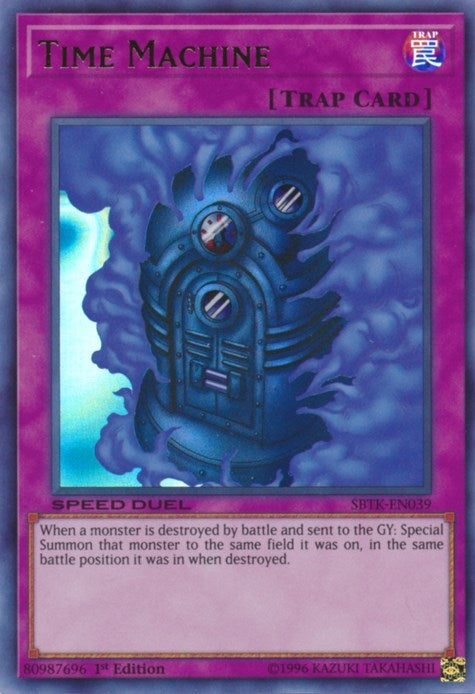 Image for Time Machine (Speed Duel: Trials of the Kingdom) (SBTK-EN039) - YuGiOh