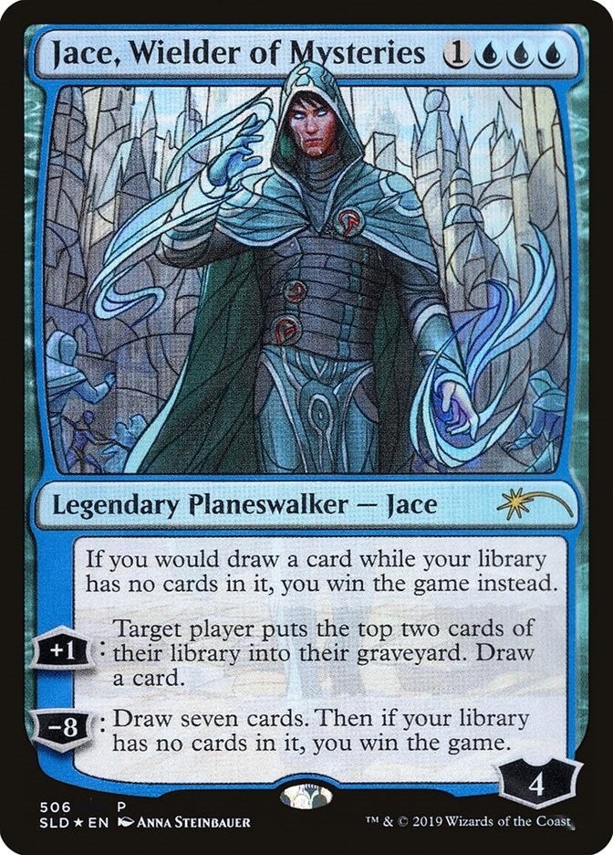 Image for Jace, Wielder of Mysteries (Stained Glass) (Secret Lair Drop Series) (506) - Magic: The Gathering