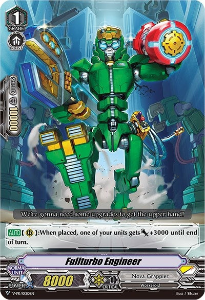 Image for Fullturbo Engineer (V Promo Cards) (V-PR/0120EN) - Cardfight Vanguard