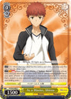 Image for As a Master, Shirou (Fate/stay night [Heaven’s Feel]) (FS/S64-E008 U) - Weiss Schwarz