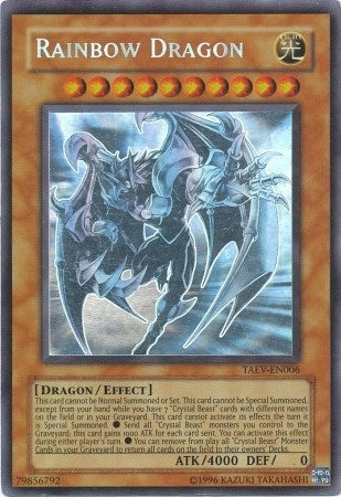 Image for Rainbow Dragon (Ghost Rare) (Chaos Neos Misprint) (Tactical Evolution) (TAEV-EN006) - YuGiOh