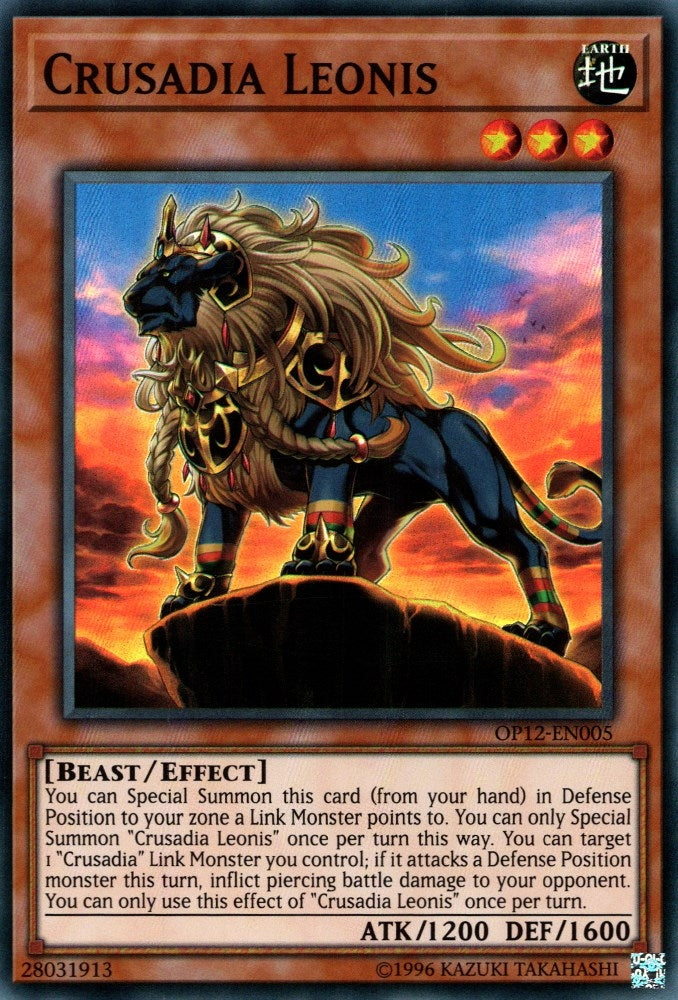 Image for Crusadia Leonis (OTS Tournament Pack 12) (OP12-EN005) - YuGiOh