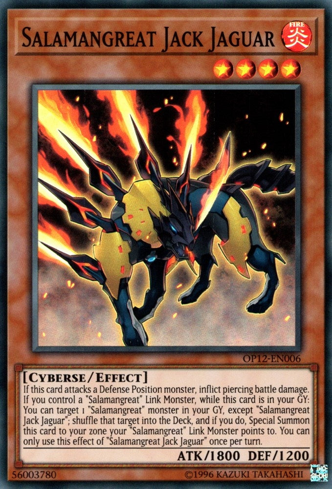 Image for Salamangreat Jack Jaguar (OTS Tournament Pack 12) (OP12-EN006) - YuGiOh