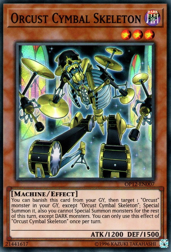 Image for Orcust Cymbal Skeleton (OTS Tournament Pack 12) (OP12-EN007) - YuGiOh