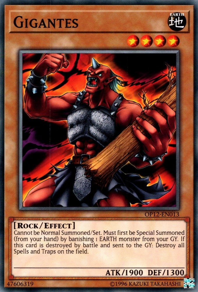Image for Gigantes (OTS Tournament Pack 12) (OP12-EN013) - YuGiOh