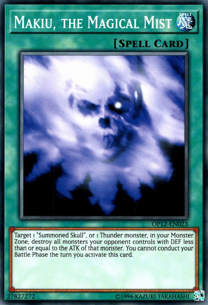 Image for Makiu, the Magical Mist (OTS Tournament Pack 12) (OP12-EN023) - YuGiOh