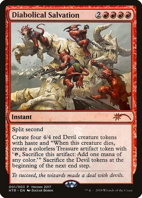 Image for Diabolical Salvation (Unique and Miscellaneous Promos) (1) - Magic: The Gathering