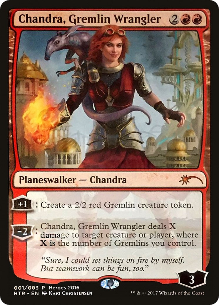 Image for Chandra, Gremlin Wrangler (Unique and Miscellaneous Promos) (1) - Magic: The Gathering