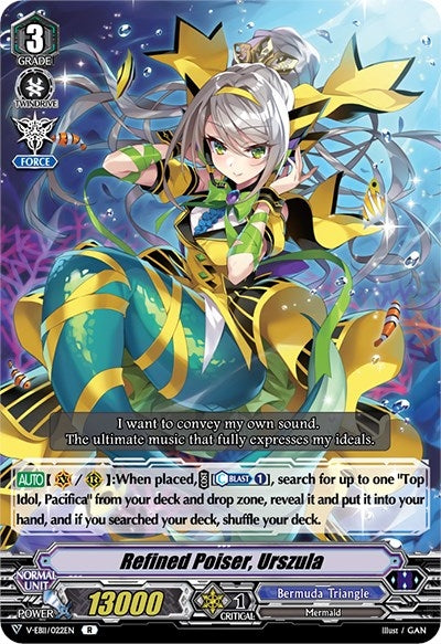 Image for Refined Poiser, Urszula (V-EB11: Crystal Melody) (V-EB11/022EN) - Cardfight Vanguard