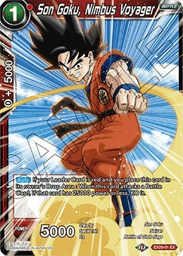Image for Son Goku, Nimbus Voyager (Expansion Deck Box Set 09: Saiyan Surge) (EX09-01) - Dragon Ball Super: Masters