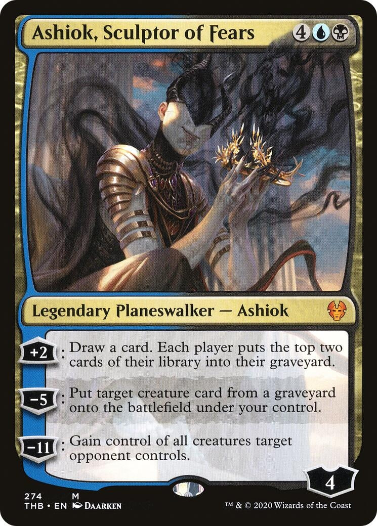 Image for Ashiok, Sculptor of Fears (Theros Beyond Death) (274) - Magic: The Gathering