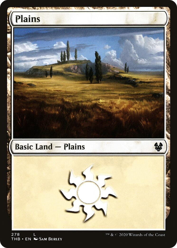 Image for Plains (278) (Theros Beyond Death) (278) - Magic: The Gathering