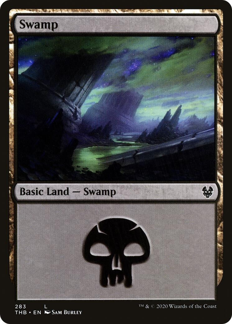 Image for Swamp (283) (Theros Beyond Death) (283) - Magic: The Gathering
