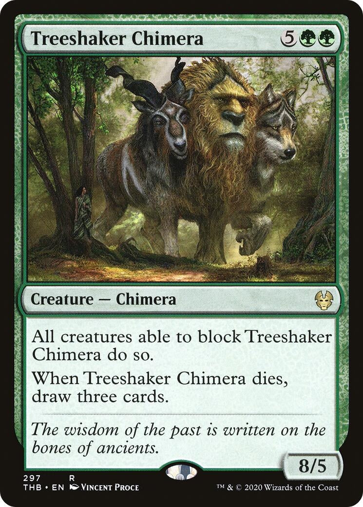 Image for Treeshaker Chimera (Theros Beyond Death) (297) - Magic: The Gathering