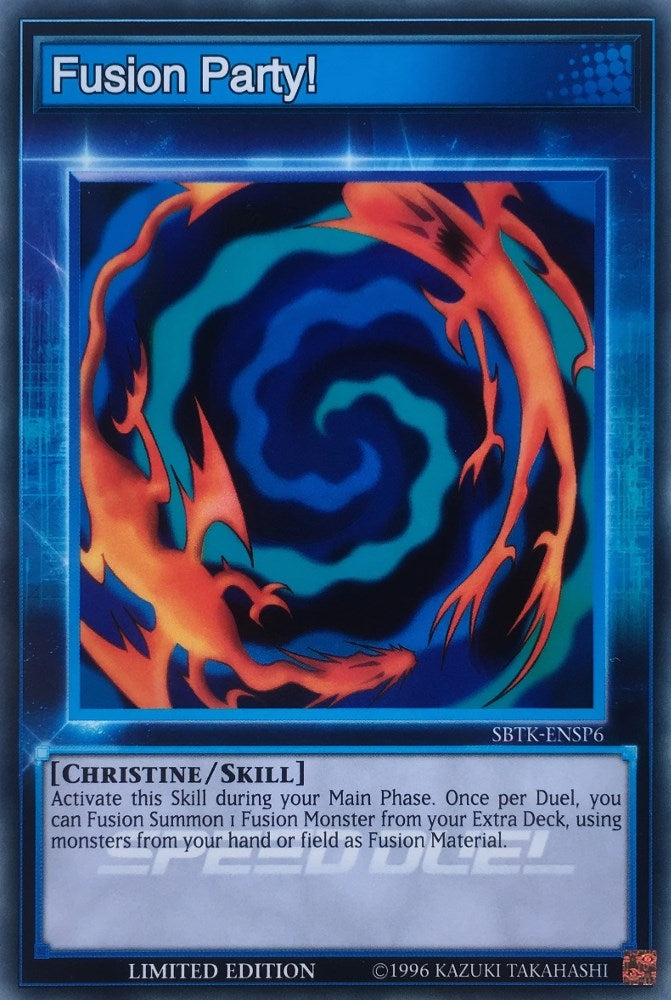 Image for Fusion Party! (Speed Duel: Trials of the Kingdom) (SBTK-ENSP6) - YuGiOh