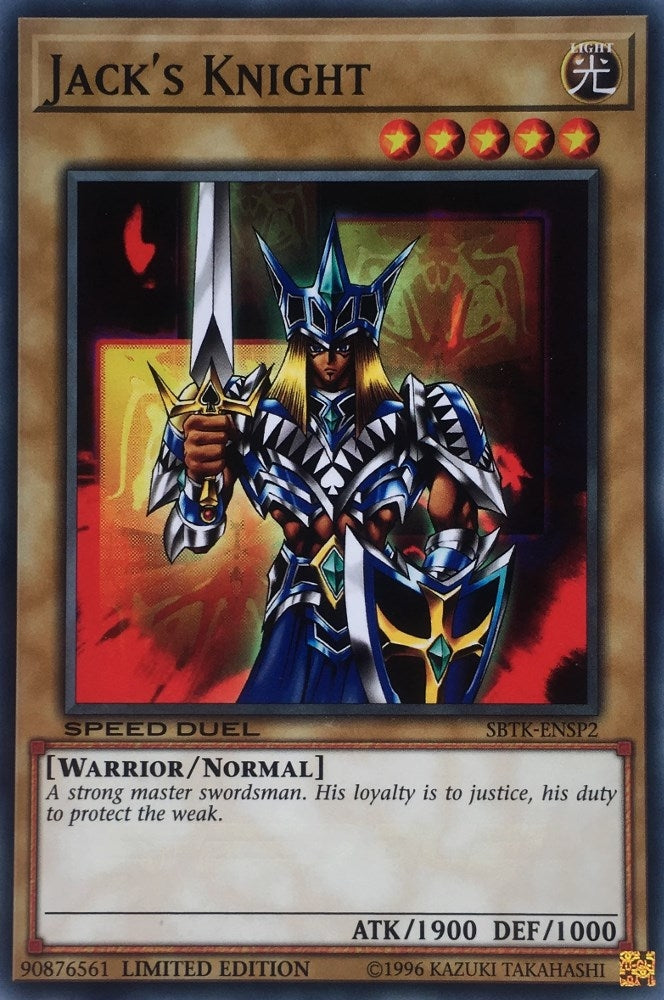 Image for Jack's Knight (Speed Duel: Trials of the Kingdom) (SBTK-ENSP2) - YuGiOh