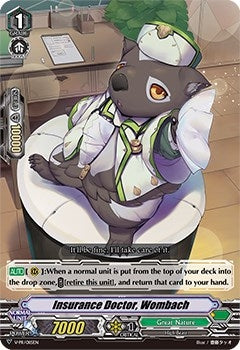 Image for Insurance Doctor, Wombach (V Promo Cards) (V-PR/0115EN) - Cardfight Vanguard