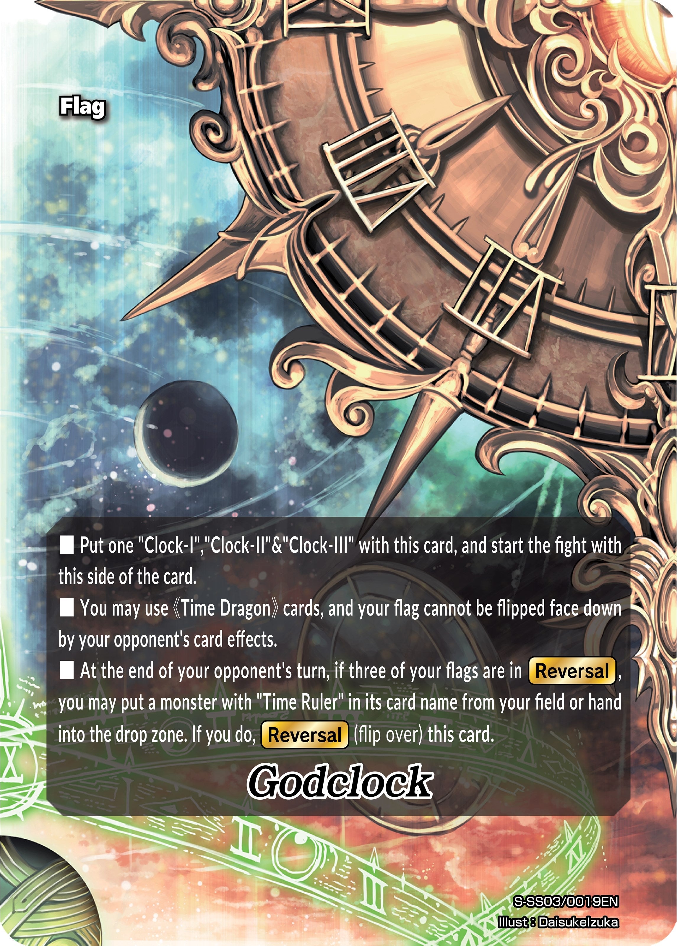 Image for Godclock (S-SS03: The End Zero) (S-SS03/0019EN) - Future Card BuddyFight
