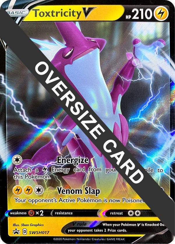 Image for Toxtricity V - SWSH017 (Jumbo Cards) (SWSH017) - Pokemon