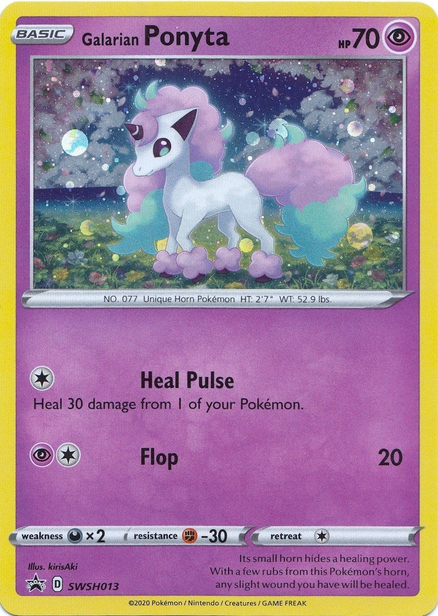 Image for Galarian Ponyta - SWSH013 (SWSH: Sword & Shield Promo Cards) (SWSH013) - Pokemon